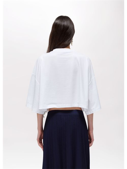 T-shirt donna bianca BLUGIRL BLUMARINE | RA6153JS003/10601